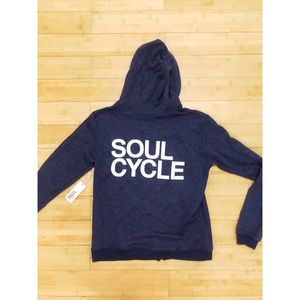 Soulcycle zip up hoodie
